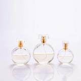 Perfume glass bottles with spray pump