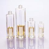 Square shape perfume glass bottles