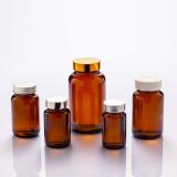 Wide mouth glass bottles for pill & tablet