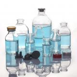 Molded injection glass vials 