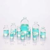 Clear molded injection glass vials for medicine