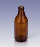 300ml amber beer glass bottle