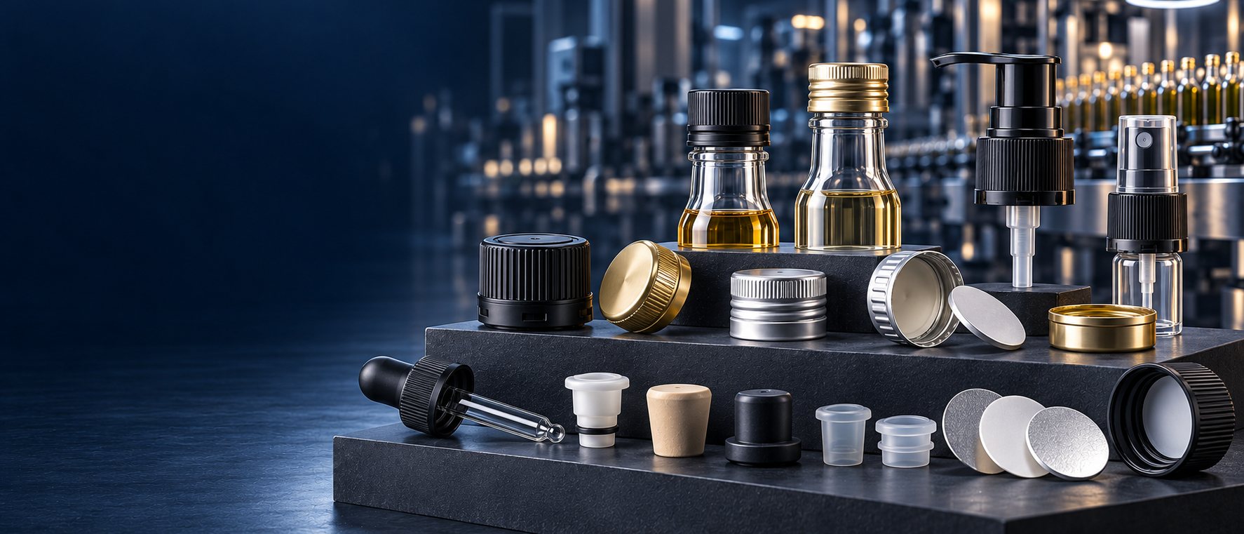 Components, Caps & Closures