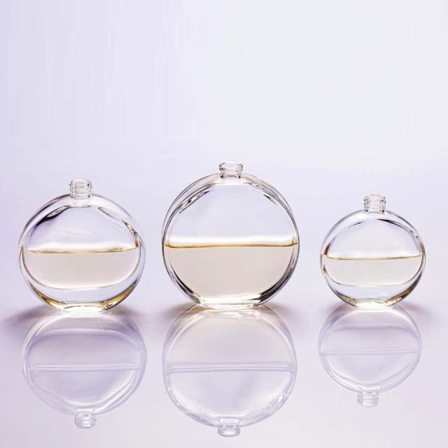 Flat shape perfume glass bottles — 2