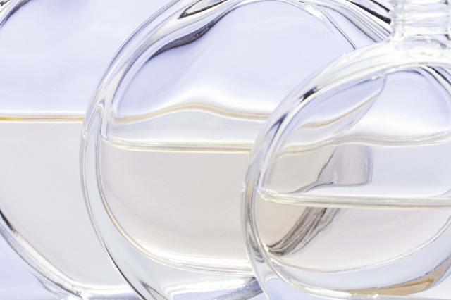 Flat shape perfume glass bottles — 3