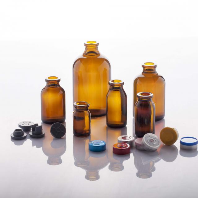 Molded injection glass vials 5 / 7 / 8 / 10 / 15 / 20 / 30 / 50 / 100 ml