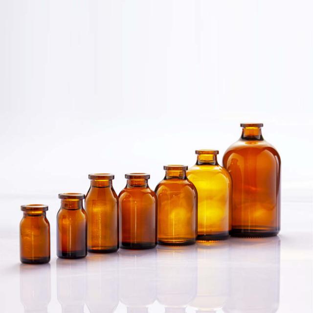 Molded injection glass vials — 2
