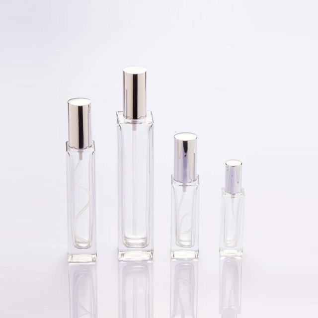 Perfume glass bottles with spray pump — 3