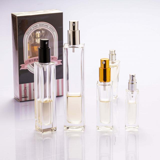 Square shape perfume glass bottles — 2