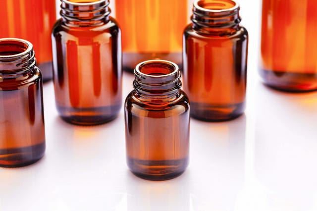 Wide-mouth glass bottles for pills and tablets — 3