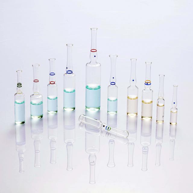 Clear borosilicate glass ampoules, YBB and ISO standard 1 / 2 / 3 / 5 / 10 / 15 / 20 / 25 / 30 ml