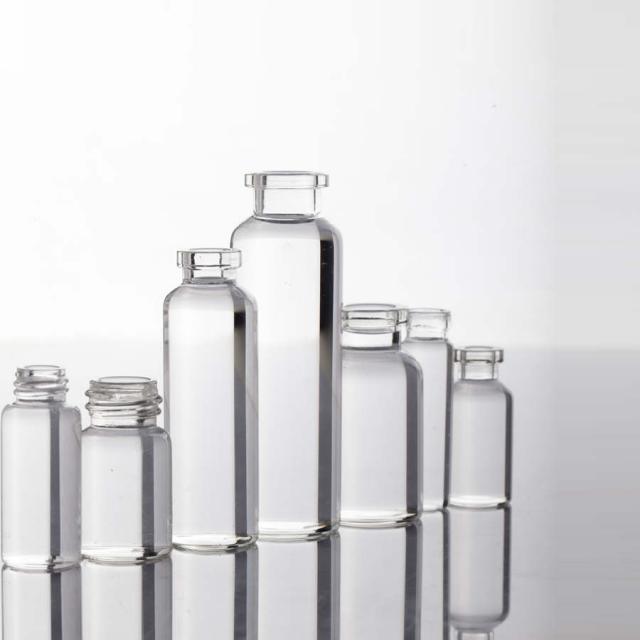 Clear tubular glass vials, low and neutral borosilicate — 2