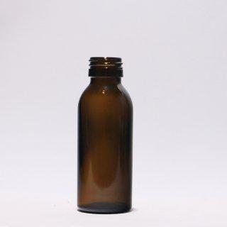 Amber syrup glass bottle 100 ml