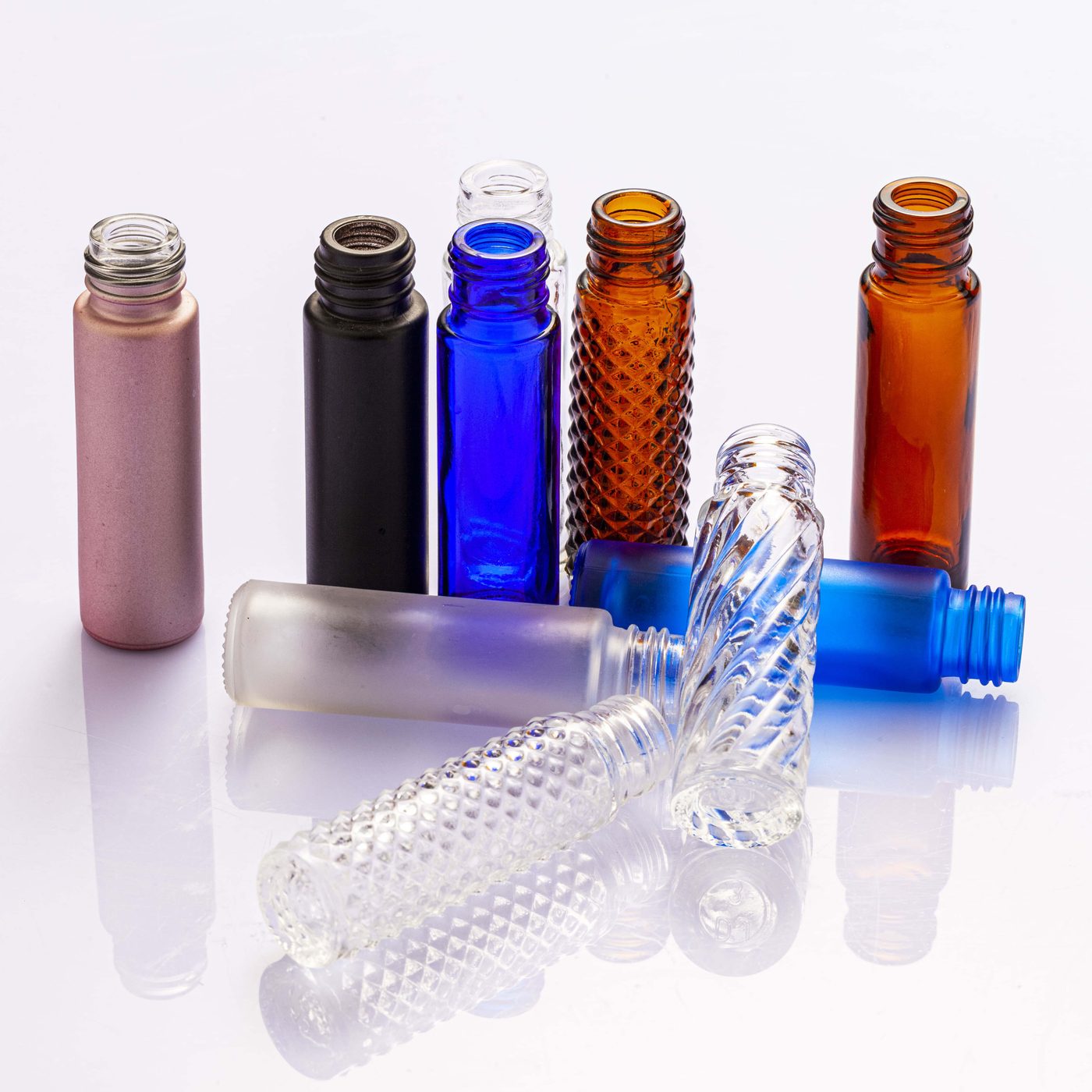 Roll-on glass bottles for essential oil and perfume — 2