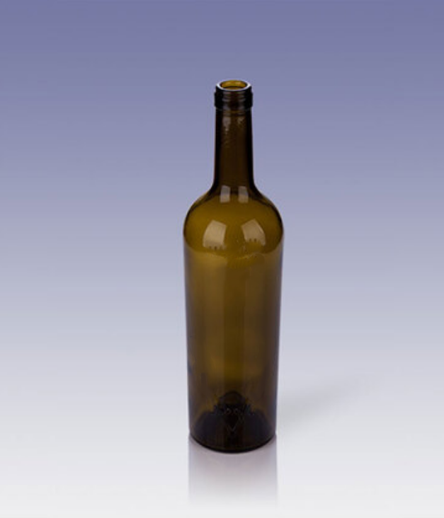 Brown glass wine bottles (Bordeaux) 750 ml