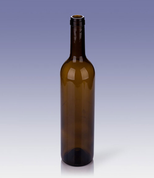 Brown glass wine bottles (Rhine) 750 ml