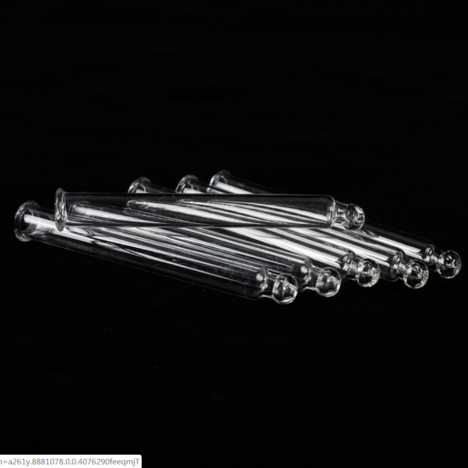 Round head glass dropper 5–100 ml
