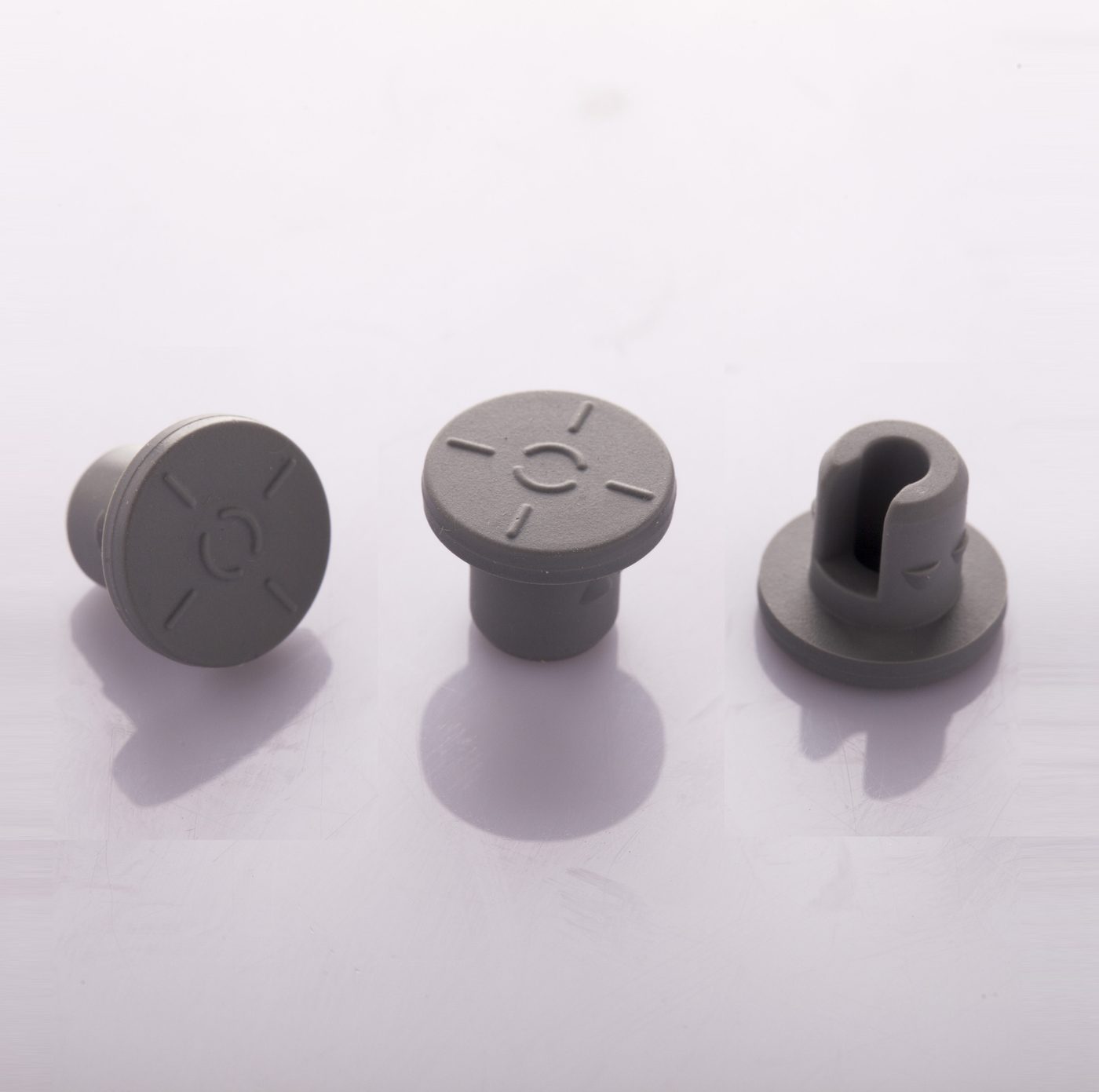 Bromobutyl lyophilisation rubber stopper, type B 13 mm