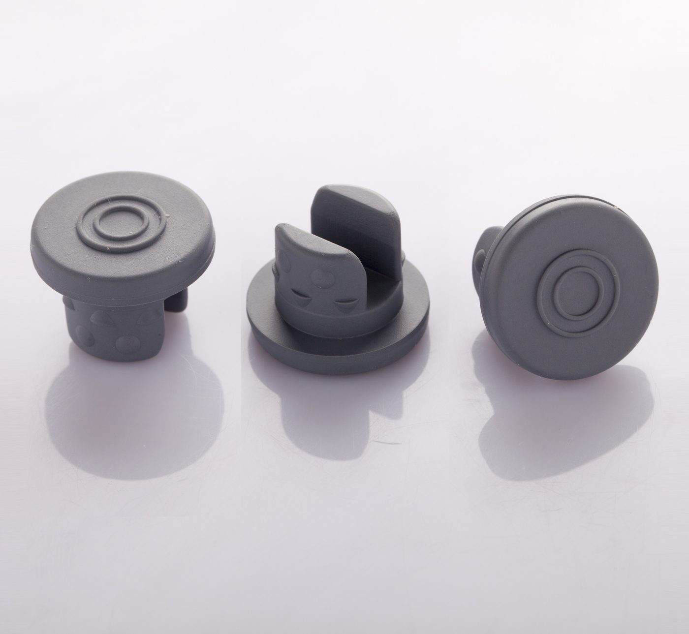 Bromobutyl lyophilisation rubber stopper, type B 20 mm