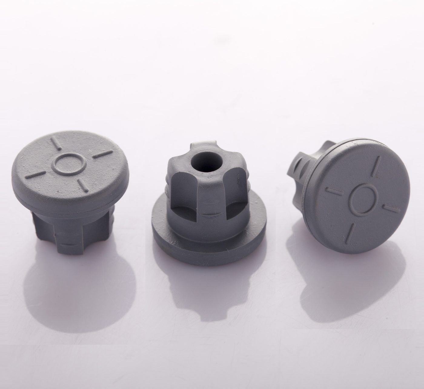 Bromobutyl lyophilisation rubber stopper, type A 20 mm