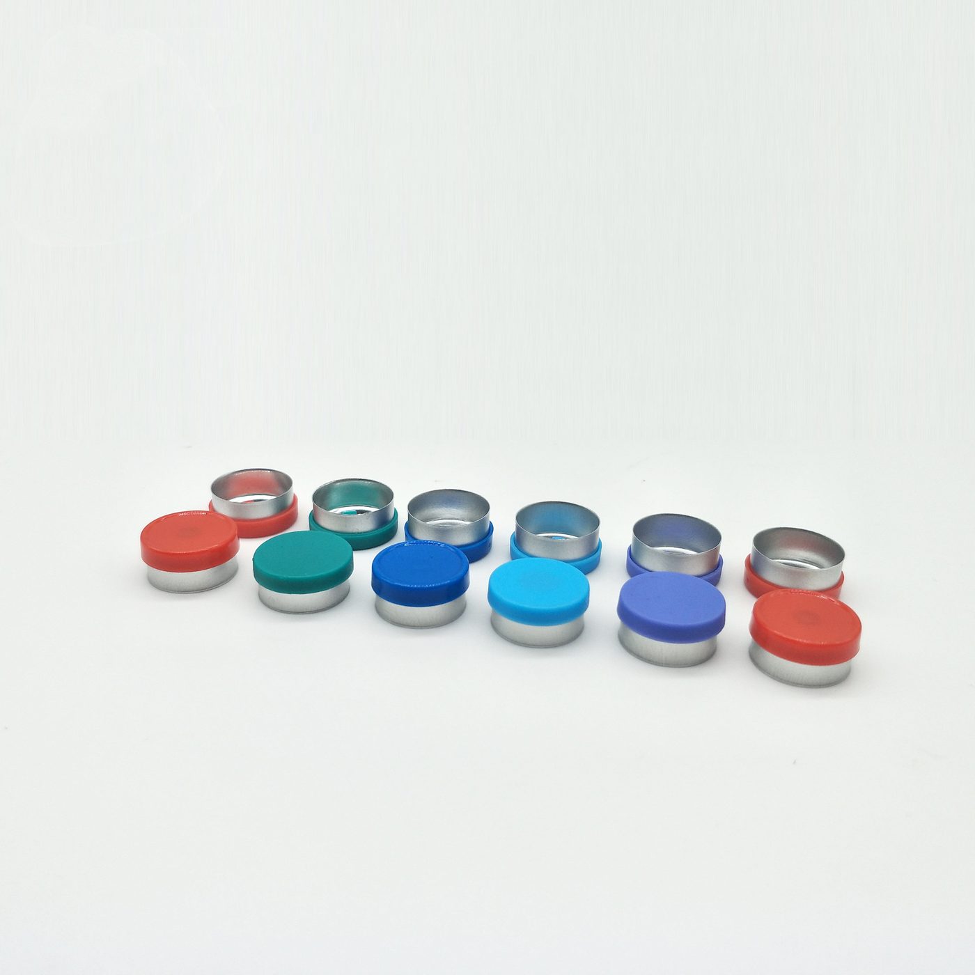 Matte-surface flip-off cap 20 mm