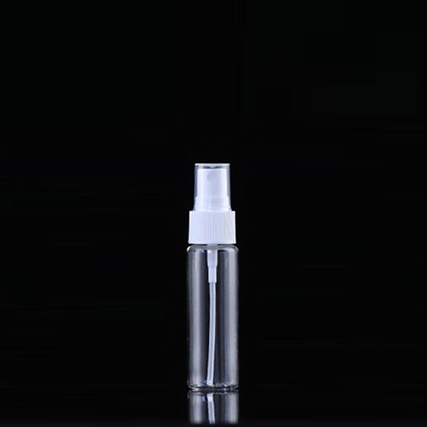 Clear PET plastic spray bottles 30 ml