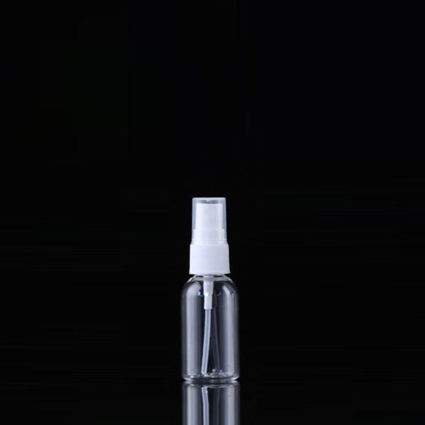 Clear PET plastic spray bottles 30 ml