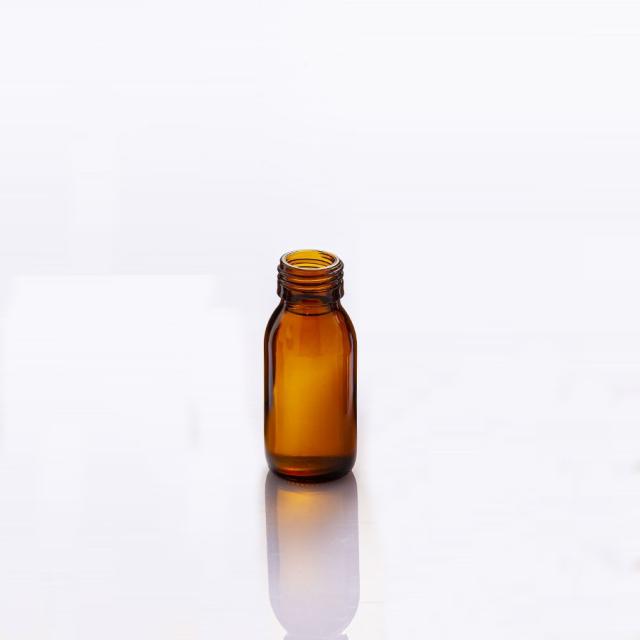 Amber cough syrup bottle 60 ml