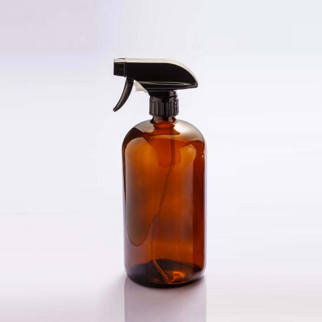 Boston round glass bottles — 4