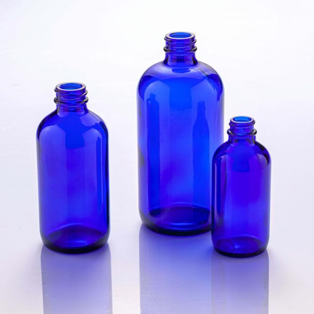Boston round glass bottles — 11