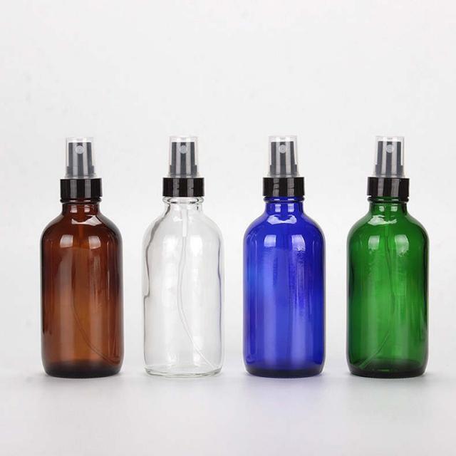 Boston round glass bottles — 18