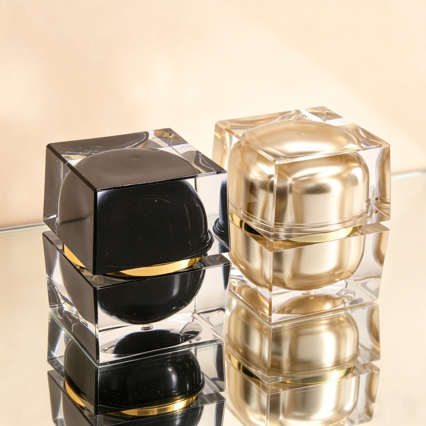 Acrylic cosmetic jars — 3