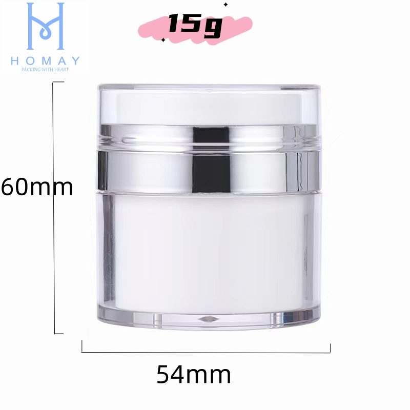 Airless cosmetic jars — 2