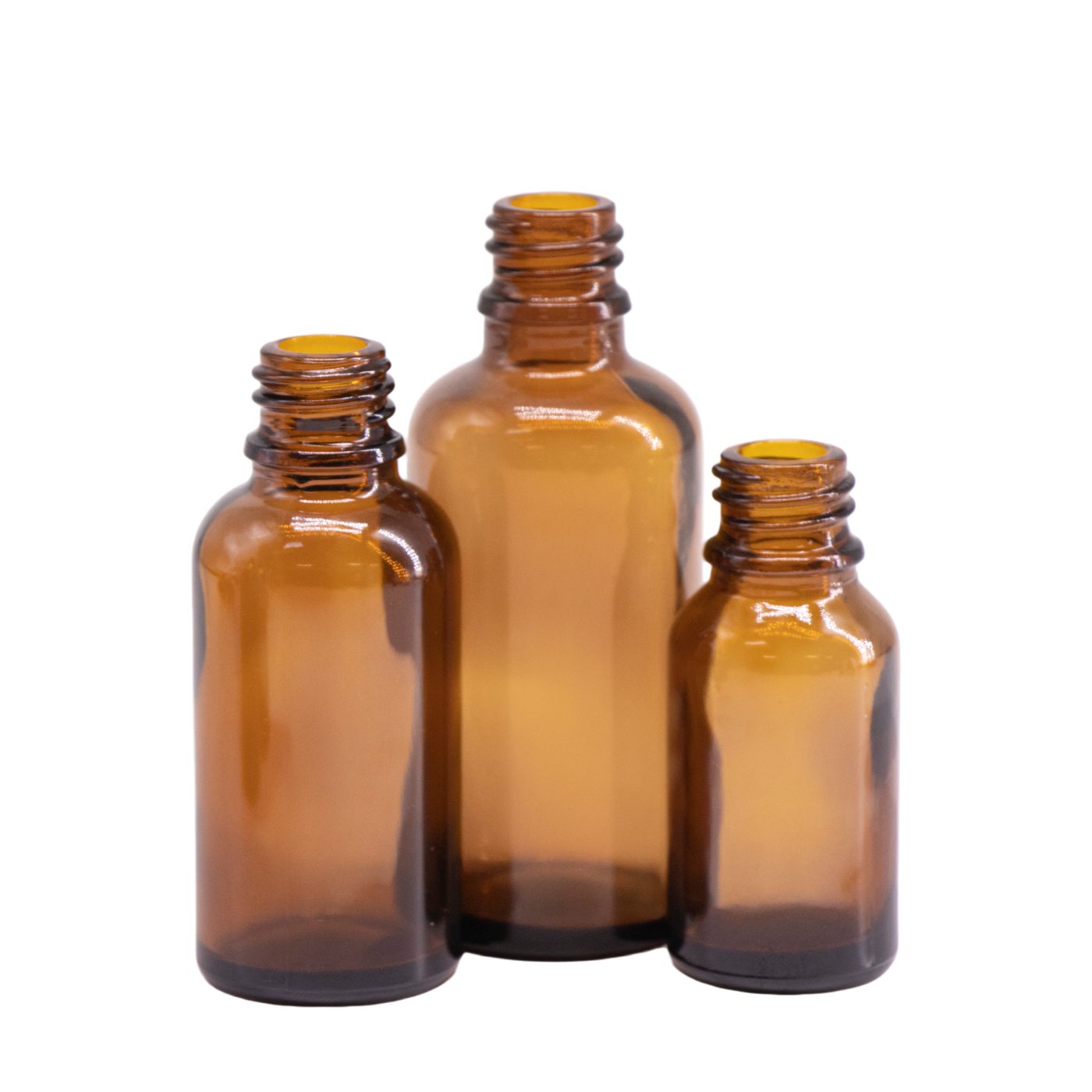 Amber essential oil bottle with dropper — 5
