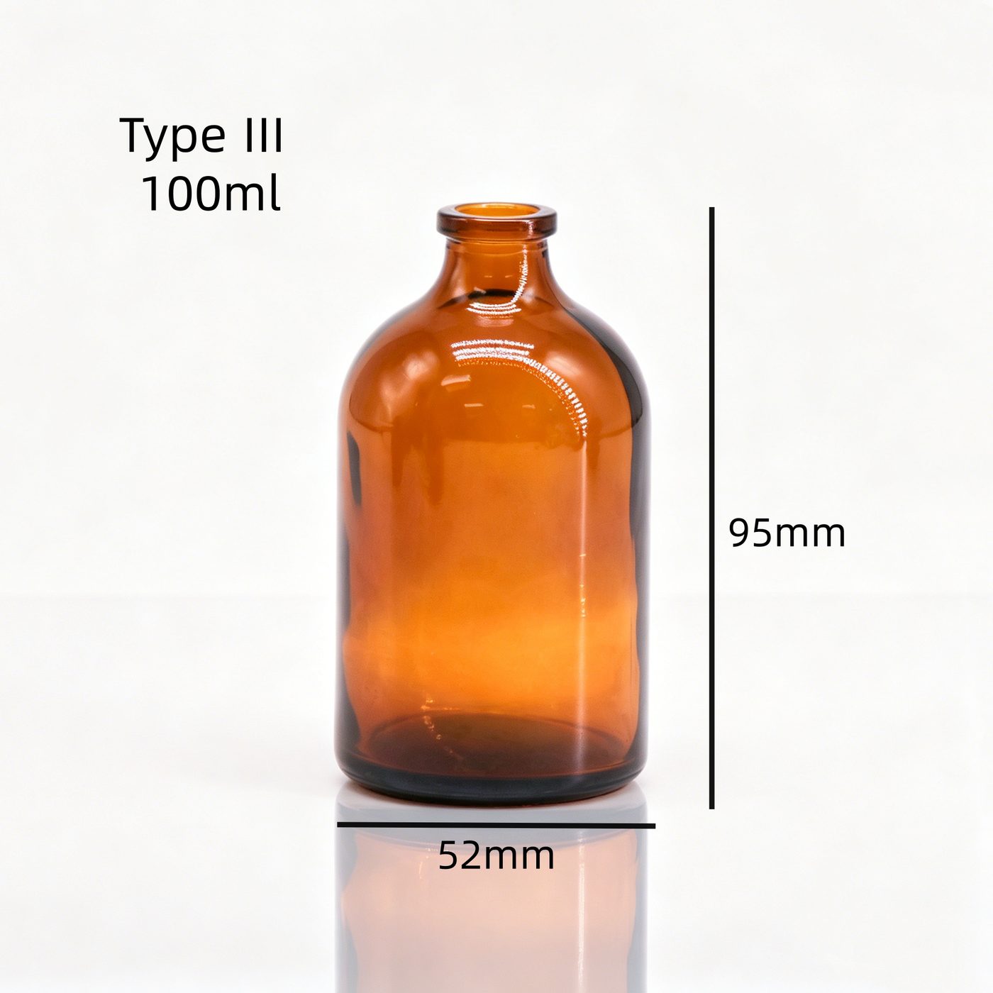Amber moulded pharmaceutical bottle — 2