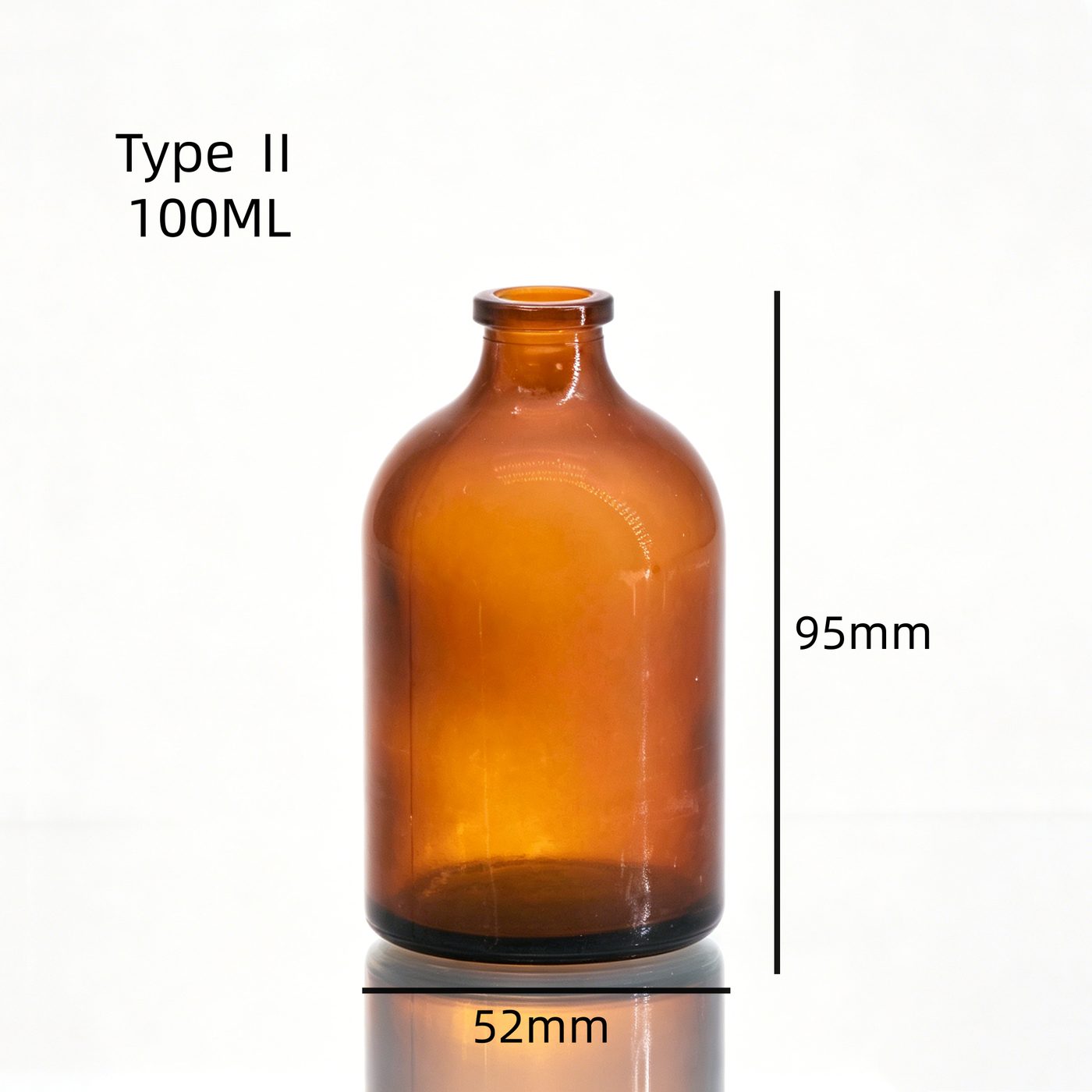 Amber moulded pharmaceutical bottle — 3