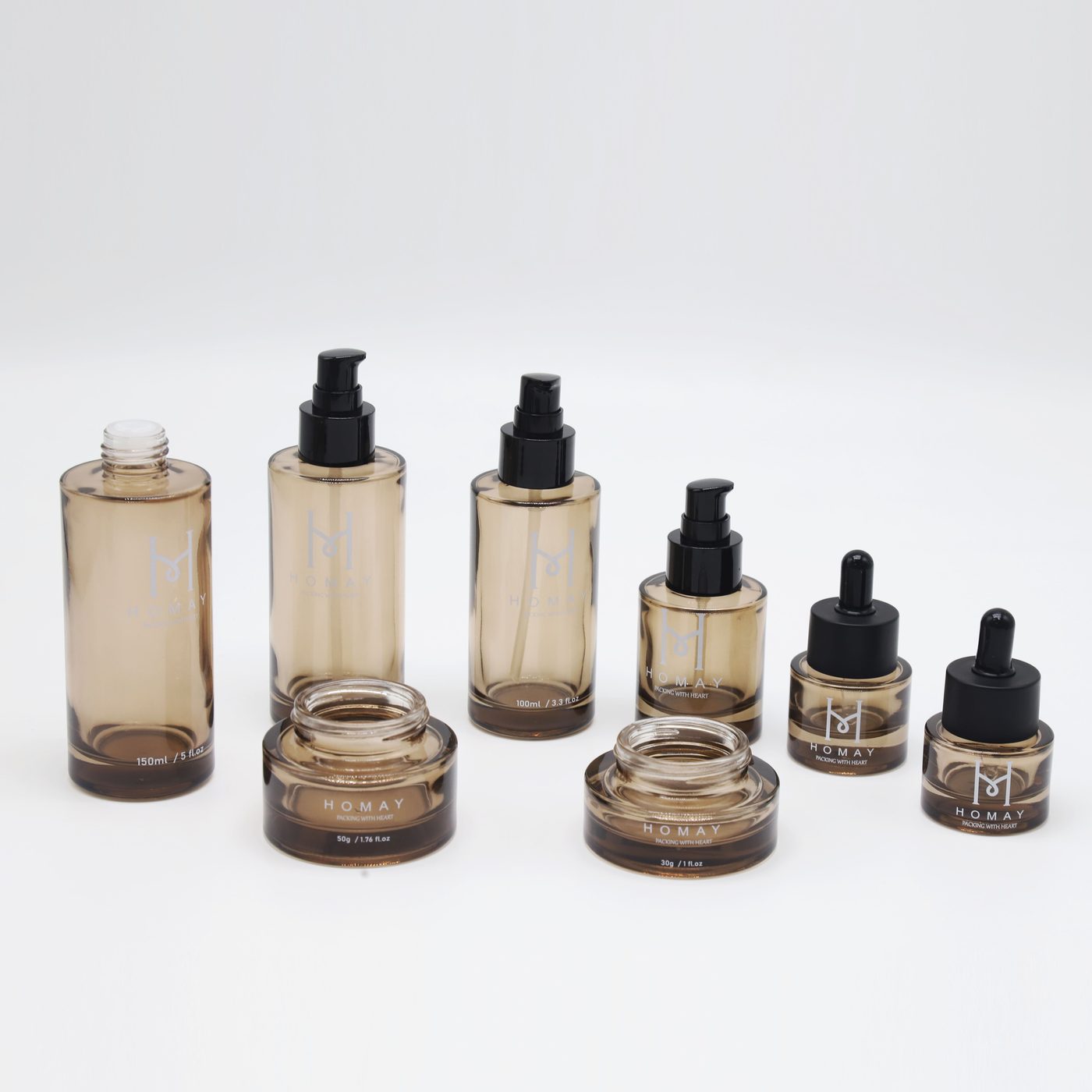 Amber skincare set — 5