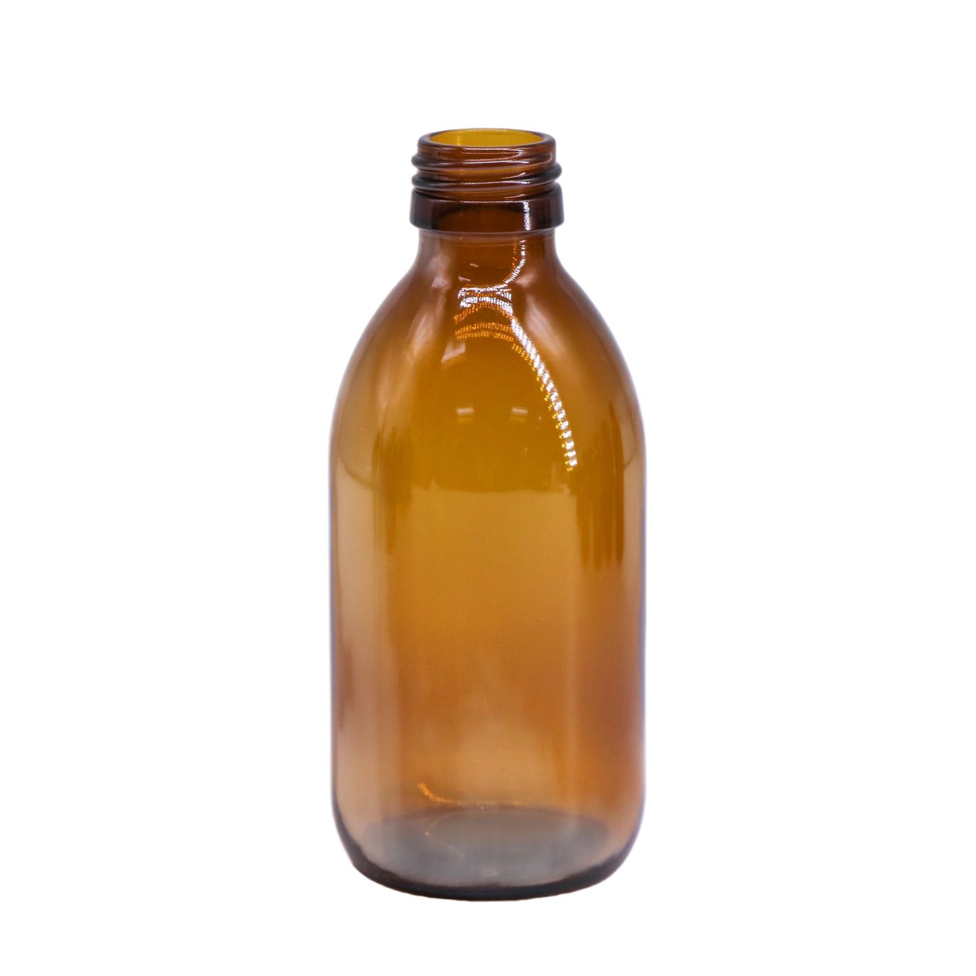 Amber syrup bottle 250 ml