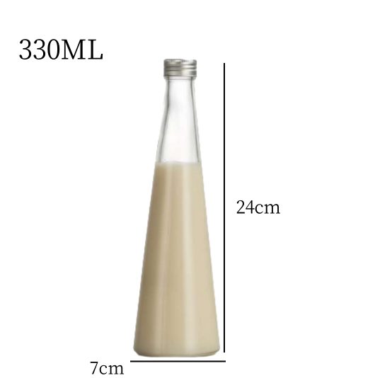 Conical juice and fruit-wine bottle — 2