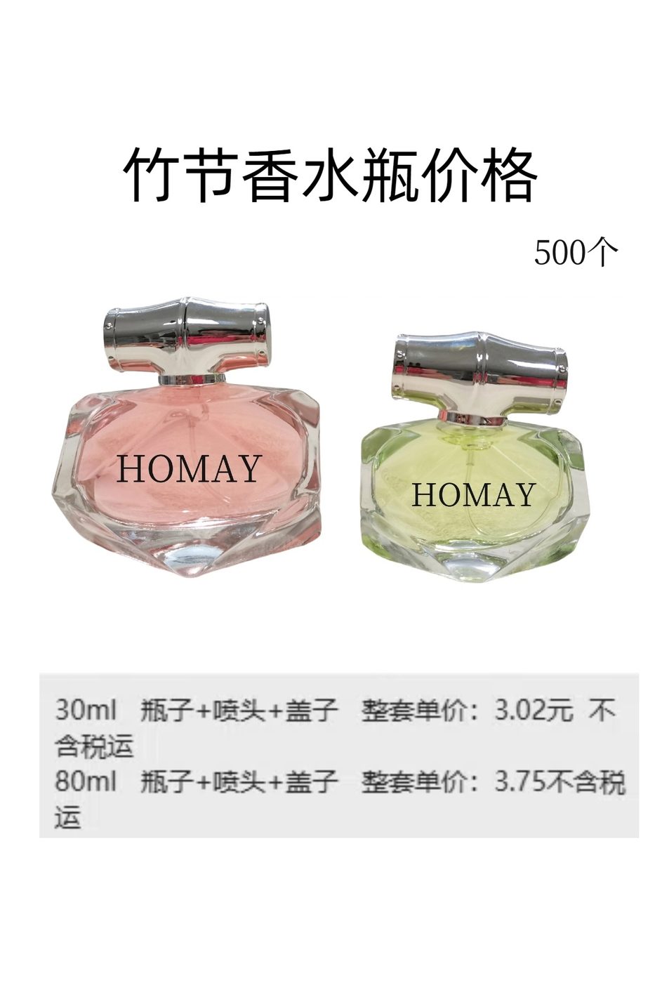 Faceted perfume bottle — 2