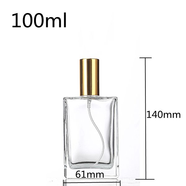 Flat rectangular perfume bottle — 2