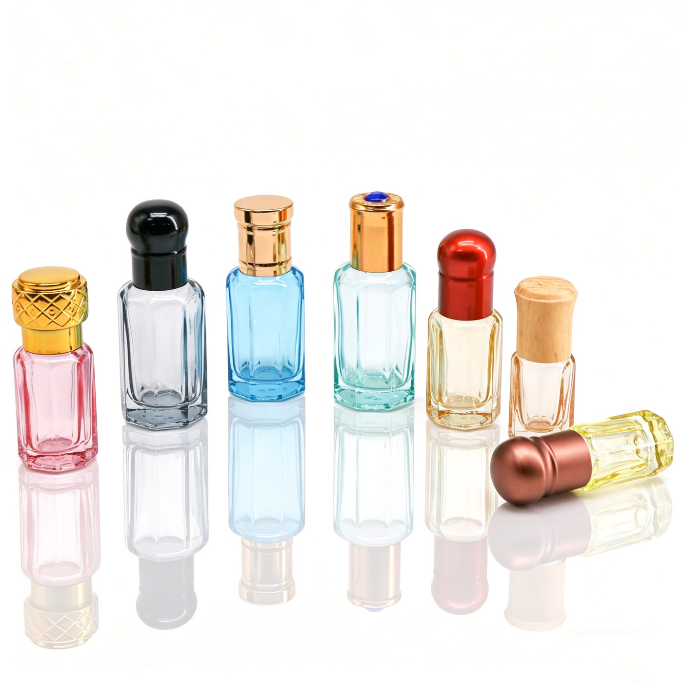 Octagonal roll-on bottle — 3