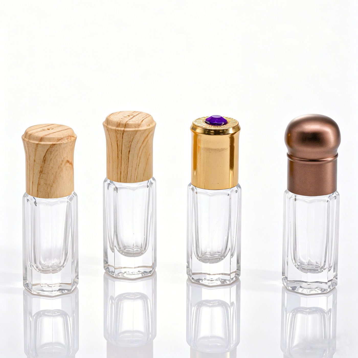 Octagonal roll-on bottle — 4