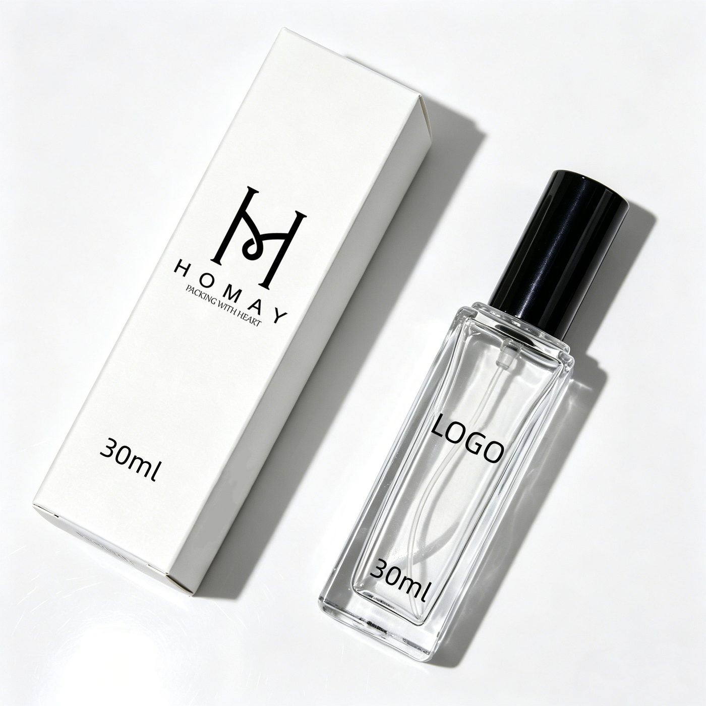 Perfume box with fitted insert 30 ml